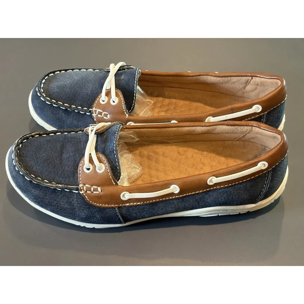 Womens Driving Shoes Sz 9 Earth Origins leather Boating Driving